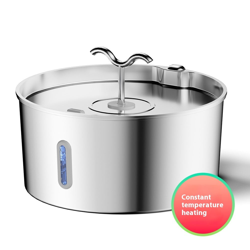 7L Stainless Pet Water Dispenser