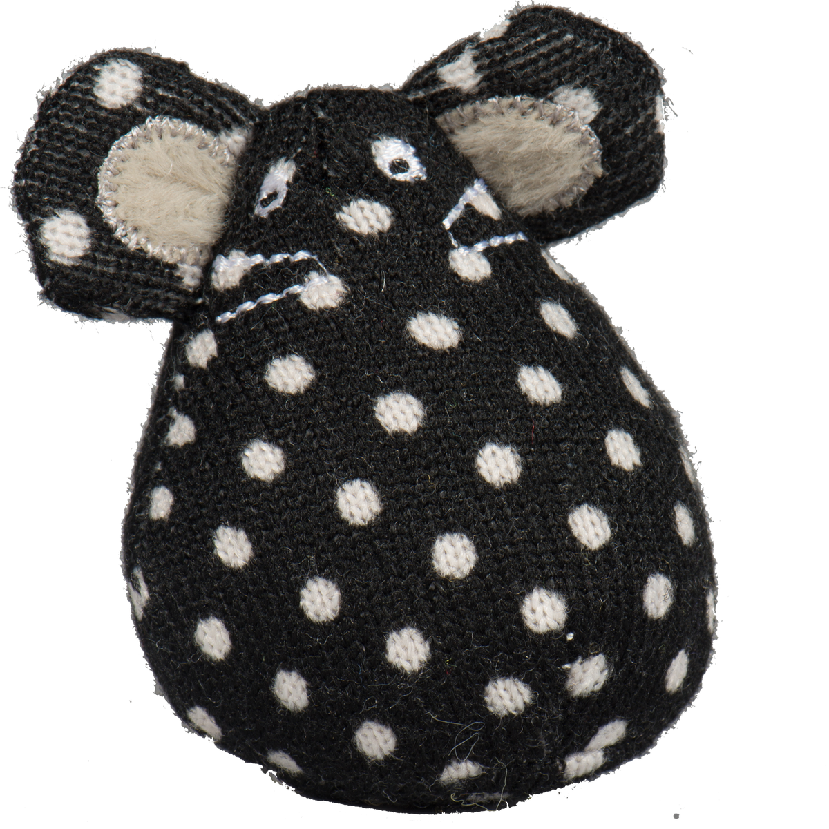 HuggleHounds HuggleKats Polka Dot Mice Cat Toy Bucket, 16 Pack