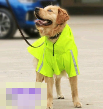 Reflective Dog Rain Cape