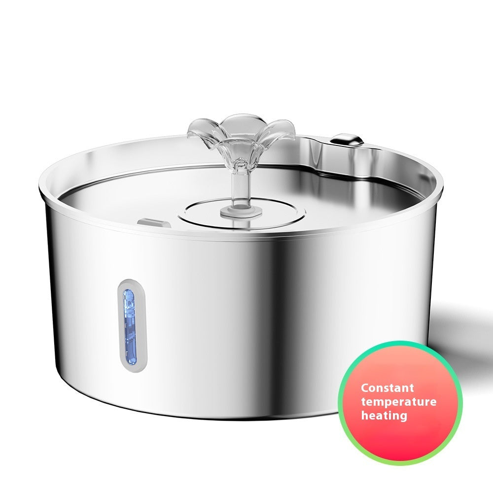 7L Stainless Pet Water Dispenser