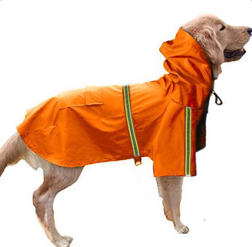 Reflective Dog Rain Cape