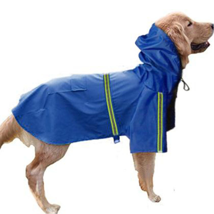 Reflective Dog Rain Cape