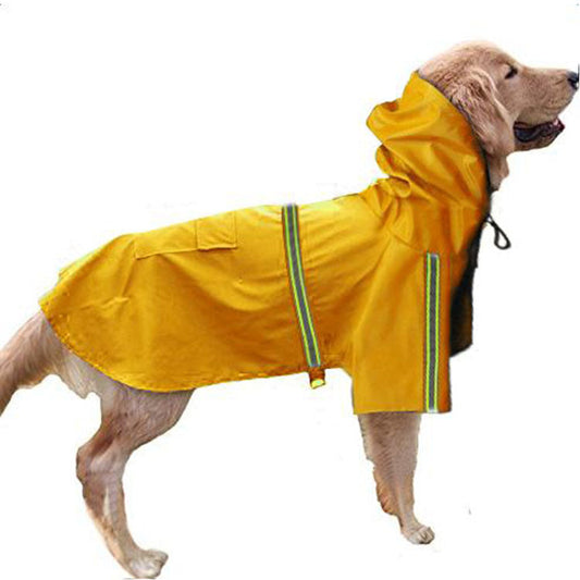 Reflective Dog Rain Cape