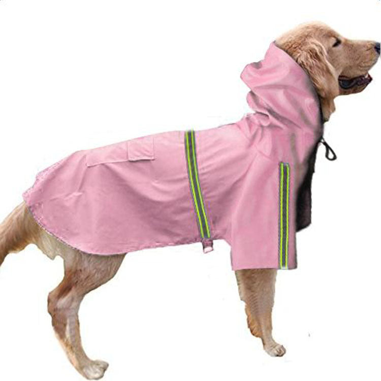 Reflective Dog Rain Cape