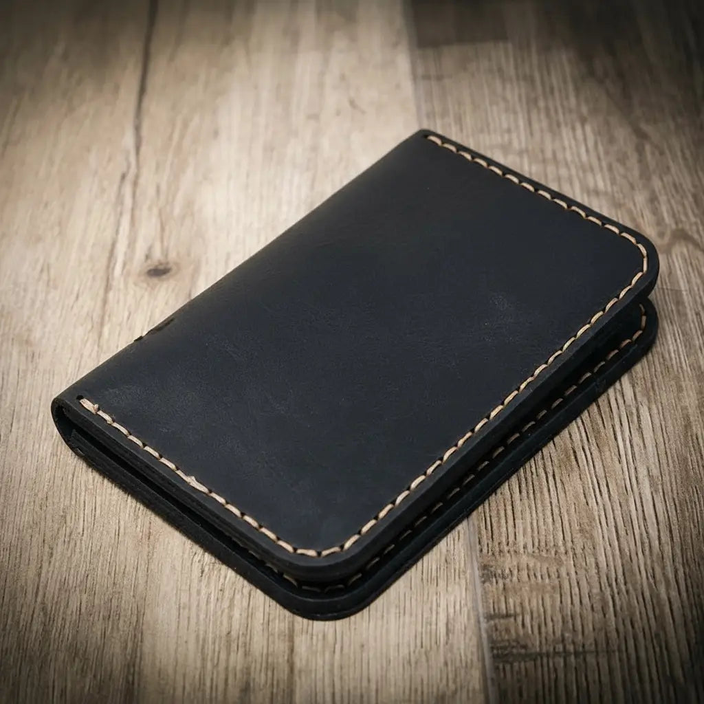 Bull Sheath Leather Tyler Vertical Wallet