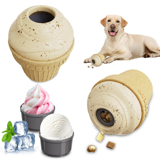 Freezable Ice Cream Dog Toy