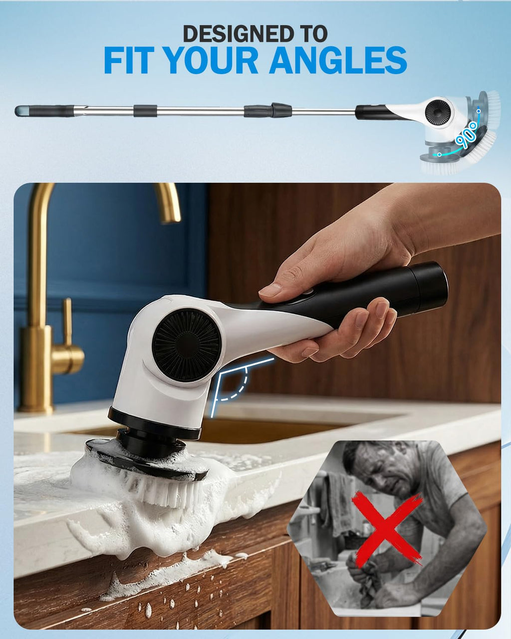 Electric Spin Scrubber