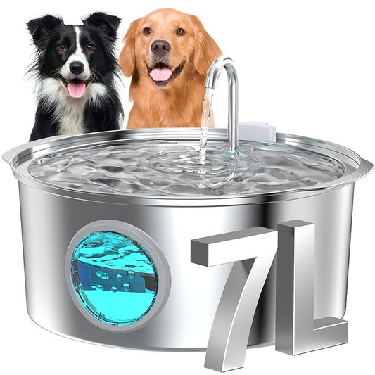 7L Stainless Pet Water Dispenser