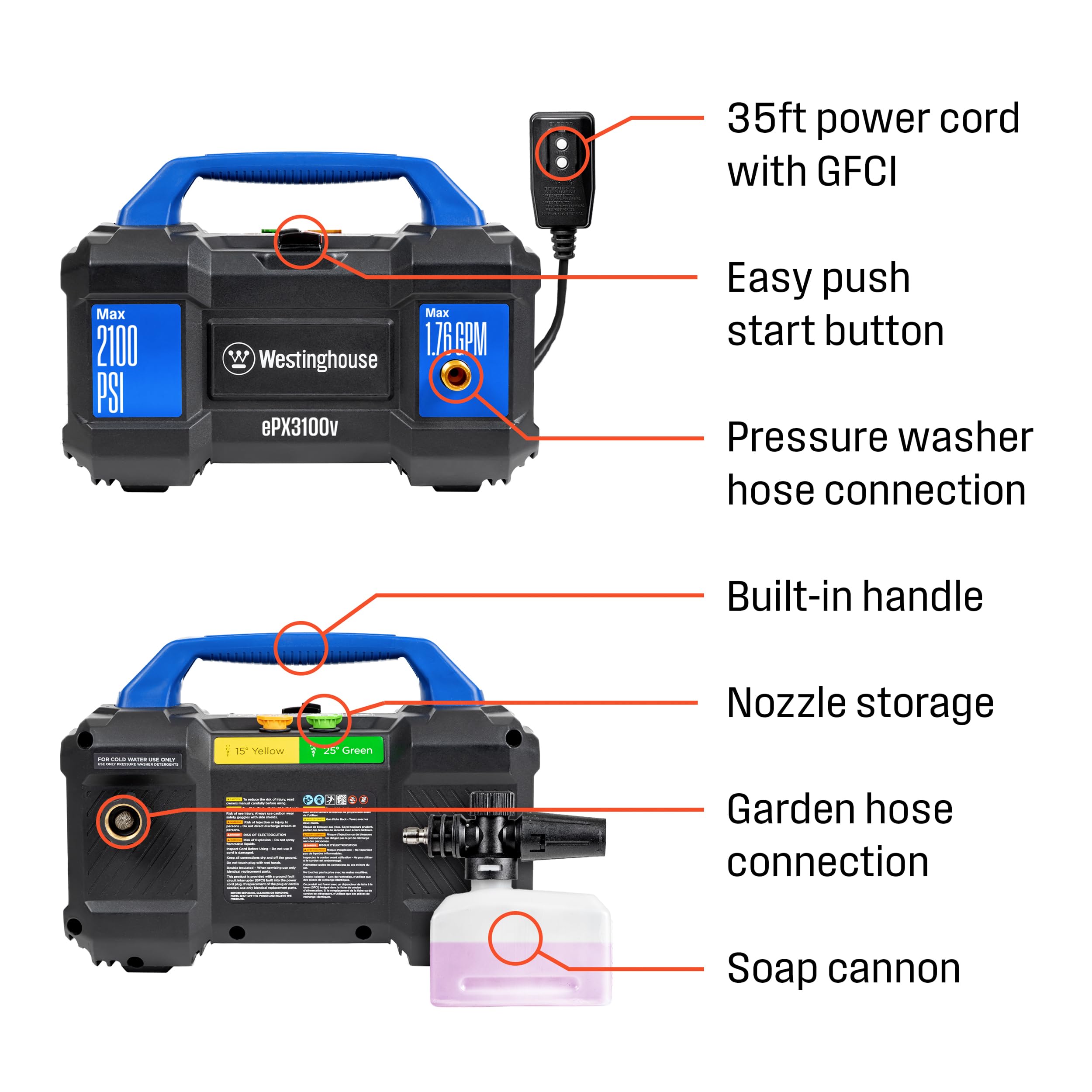 Westinghouse Electric Pressure Washer