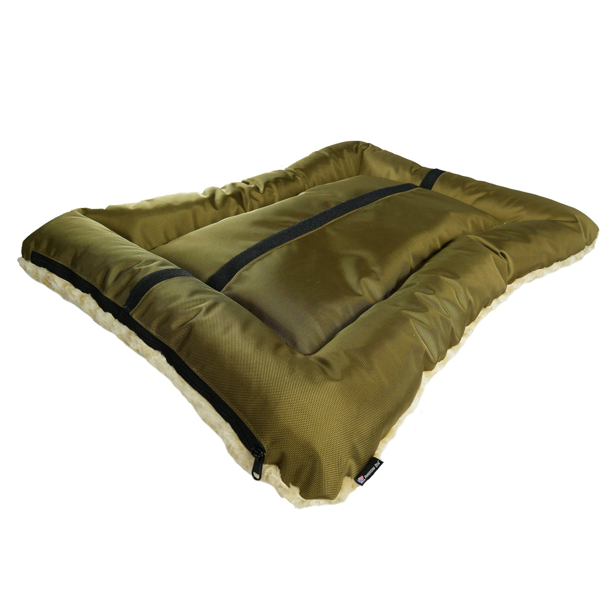 American Dog Furvana Cloud Rectangle Bolstered Dog Bed