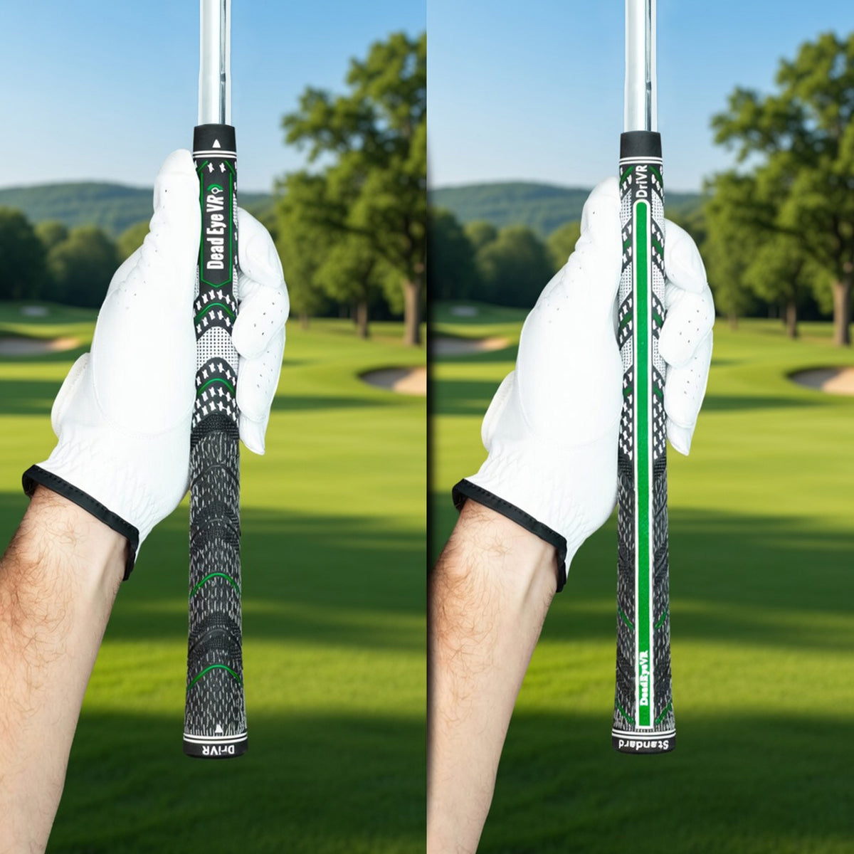 DeadEyeVR DriVR Elite Chrome Stepped Steel VR Golf Club