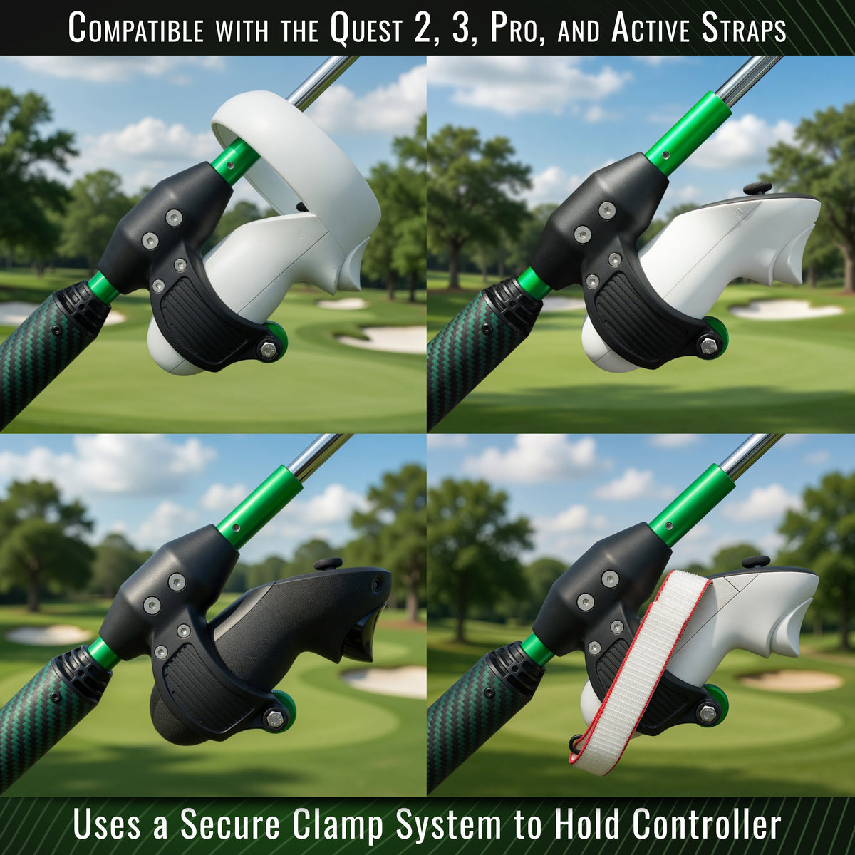 DeadEyeVR DriVR Elite Chrome Stepped Steel VR Golf Club