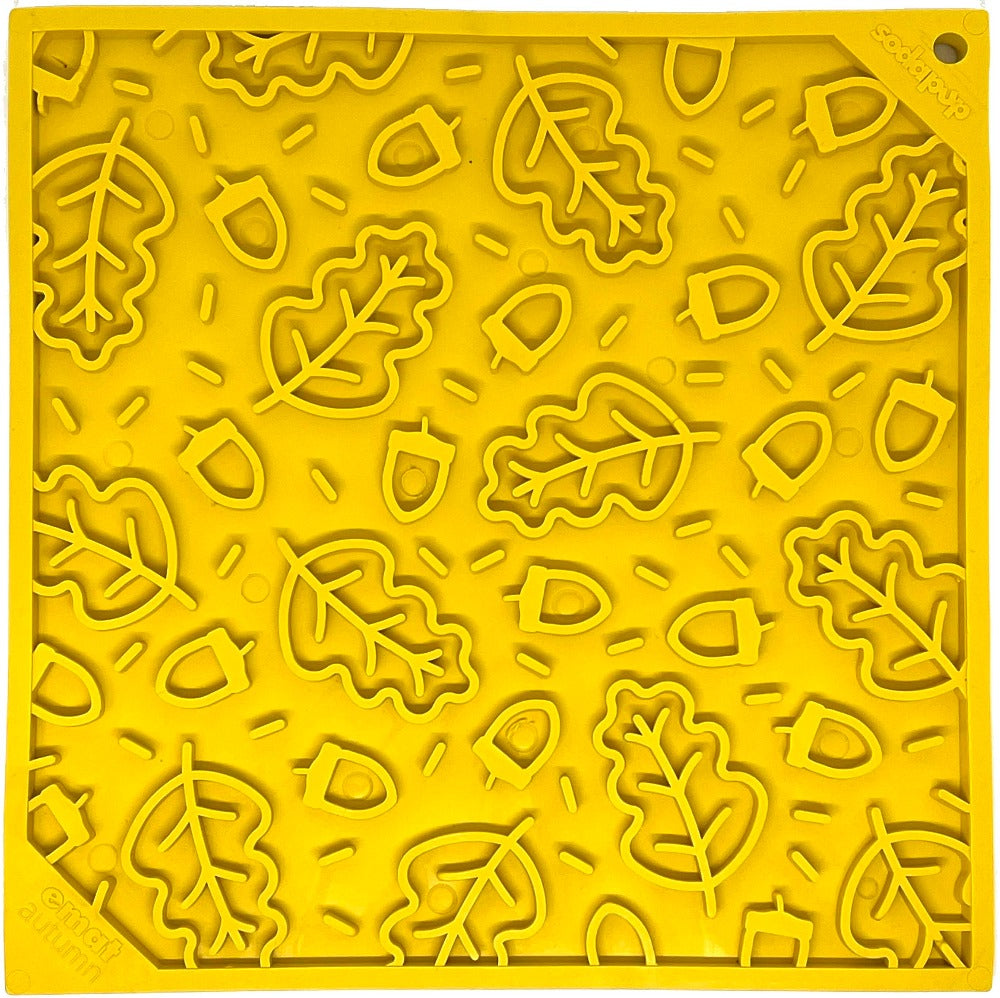 SodaPup Autumn eMat enrichment lick mat