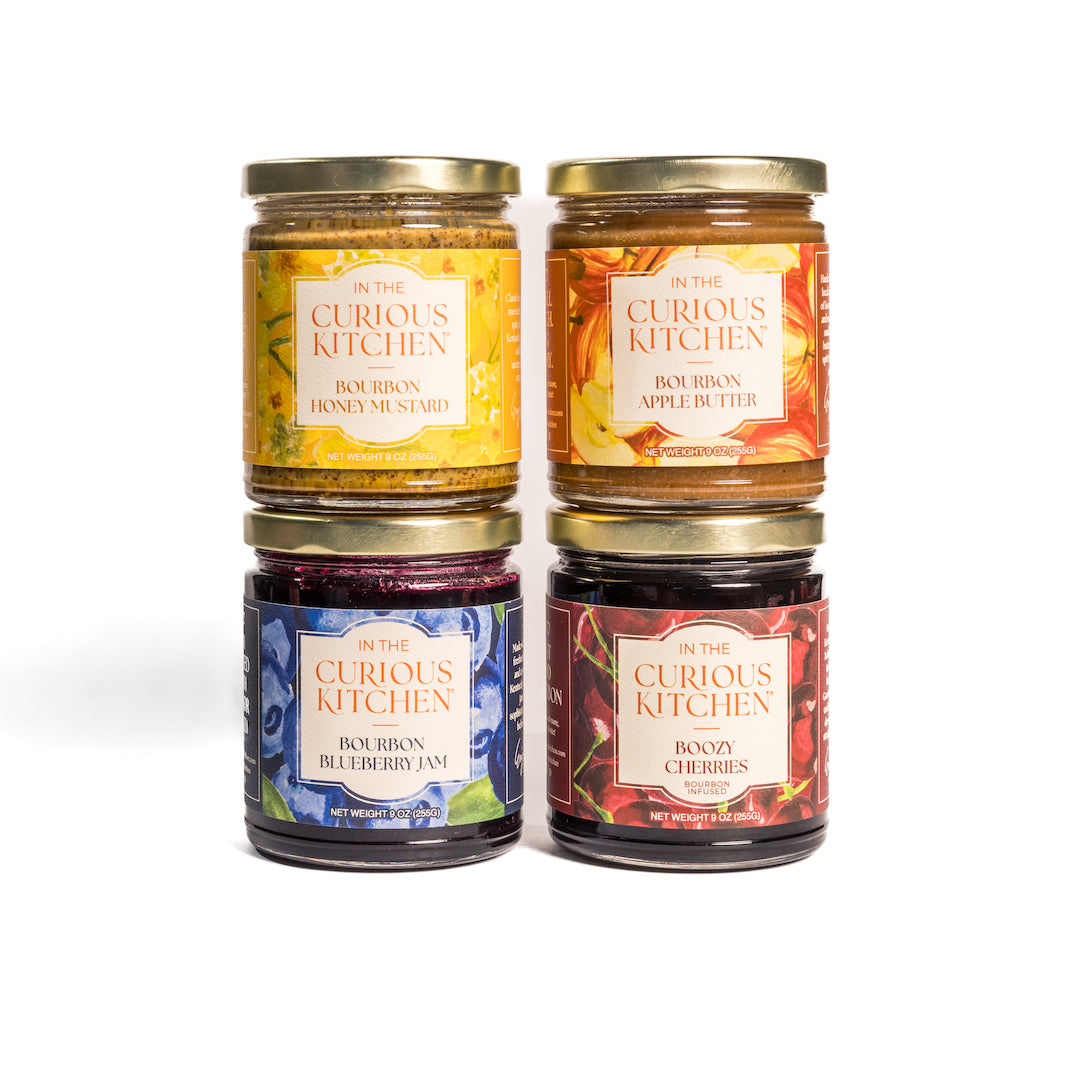 In the Curious Kitchen Bourbon Gift Set