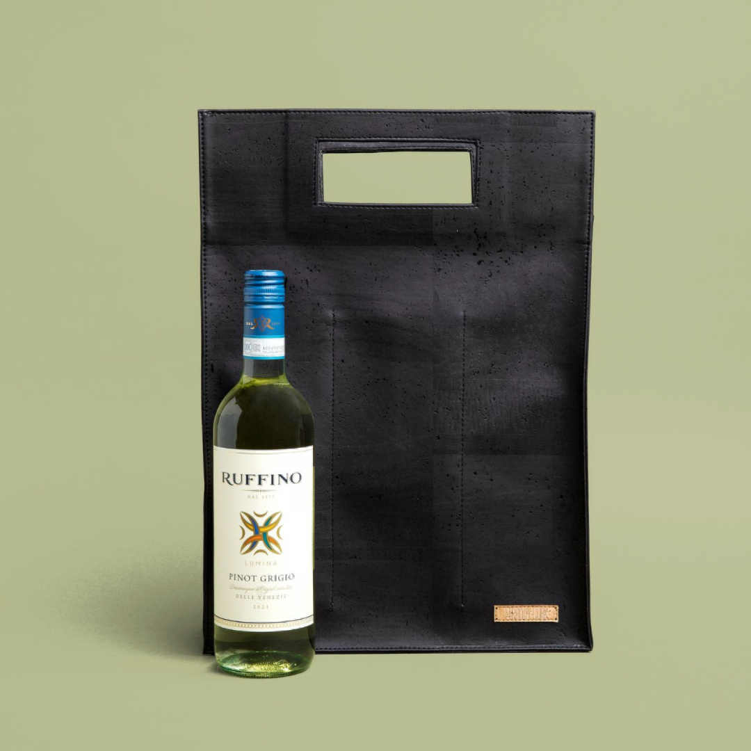 Tiradia Cork Sommelier Wine Tote Bag (3 Bottles)