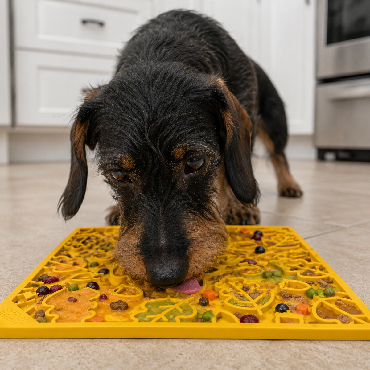 SodaPup Autumn eMat enrichment lick mat