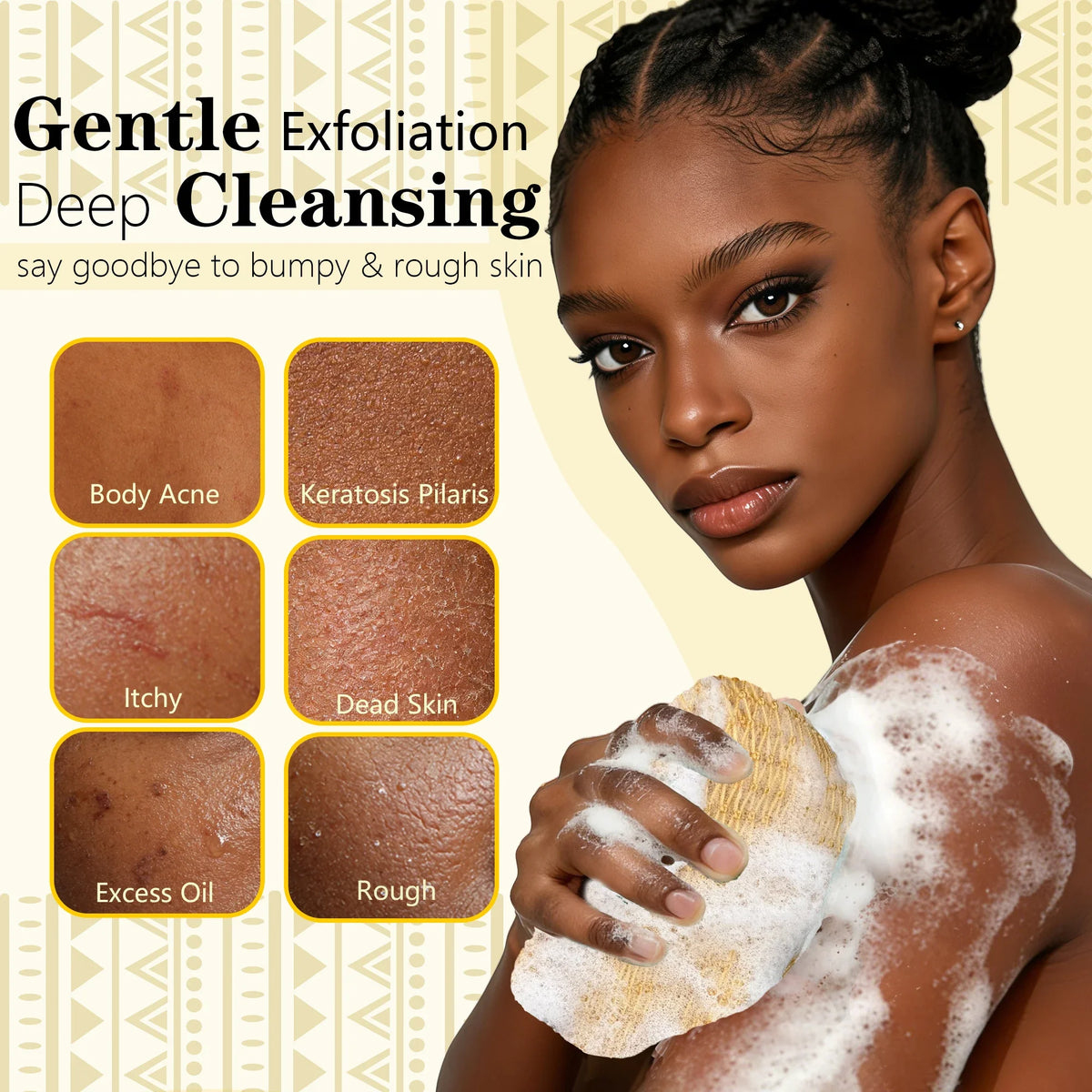 African Net Sponge 2-Pack