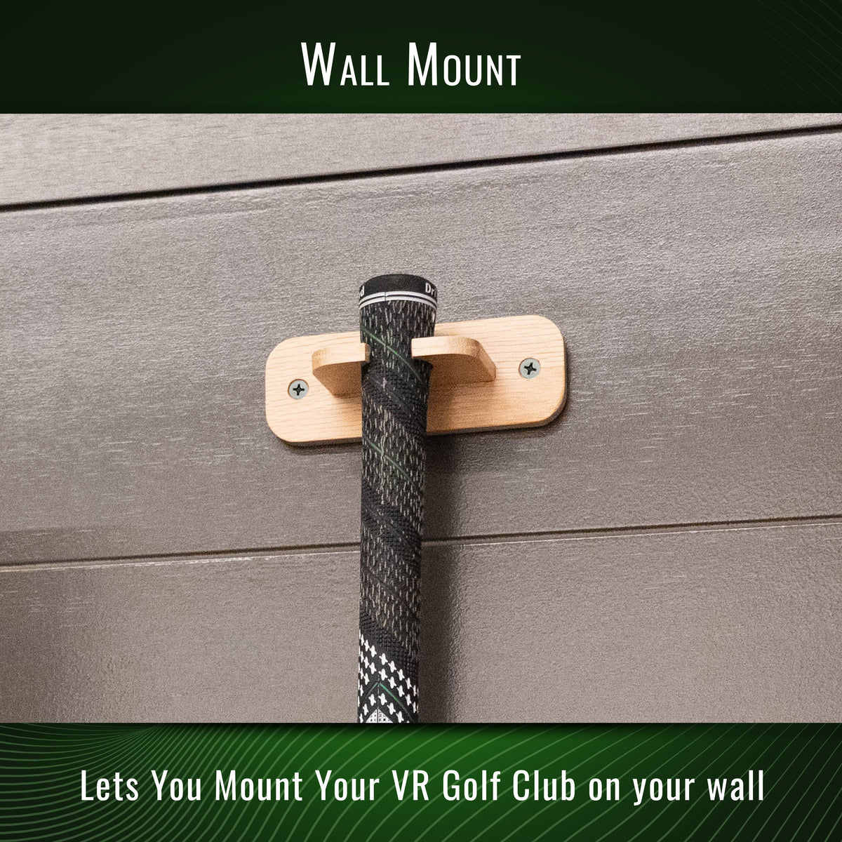 DeadEyeVR DriVR Elite Chrome Stepped Steel VR Golf Club