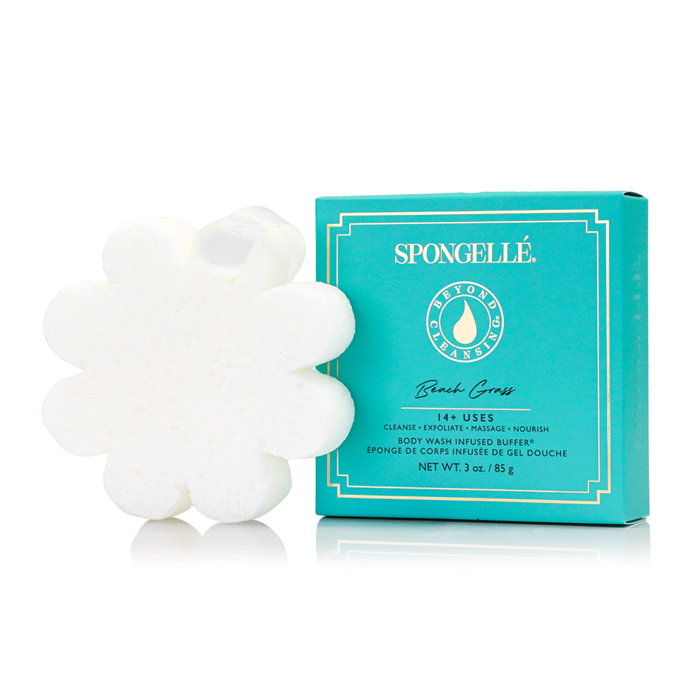 Spongellé Fresh Boxed Flower Set, 3 Body Wash Infused Buffers