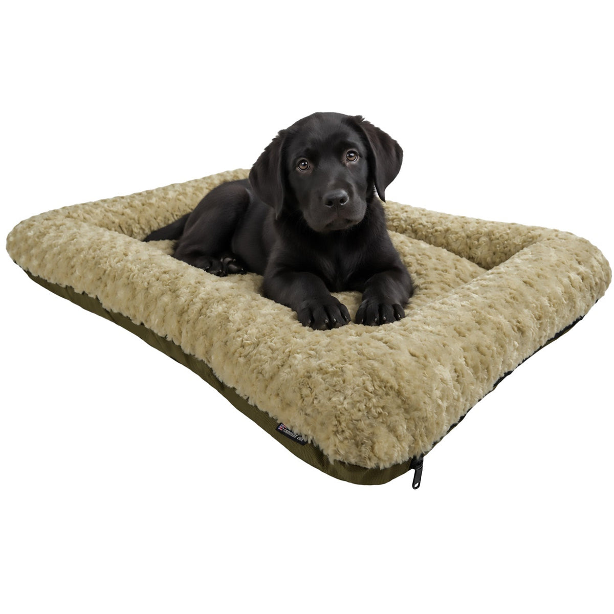 American Dog Furvana Cloud Rectangle Bolstered Dog Bed