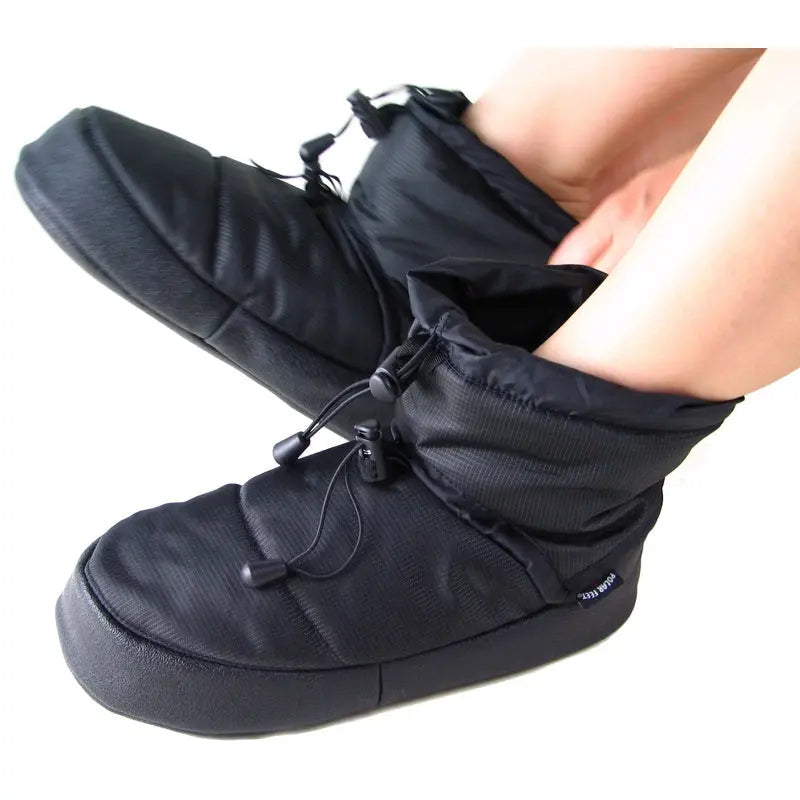 Polar Feet Camp Booties, Black