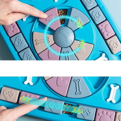 Dog Puzzle Slow Feeder Bowl