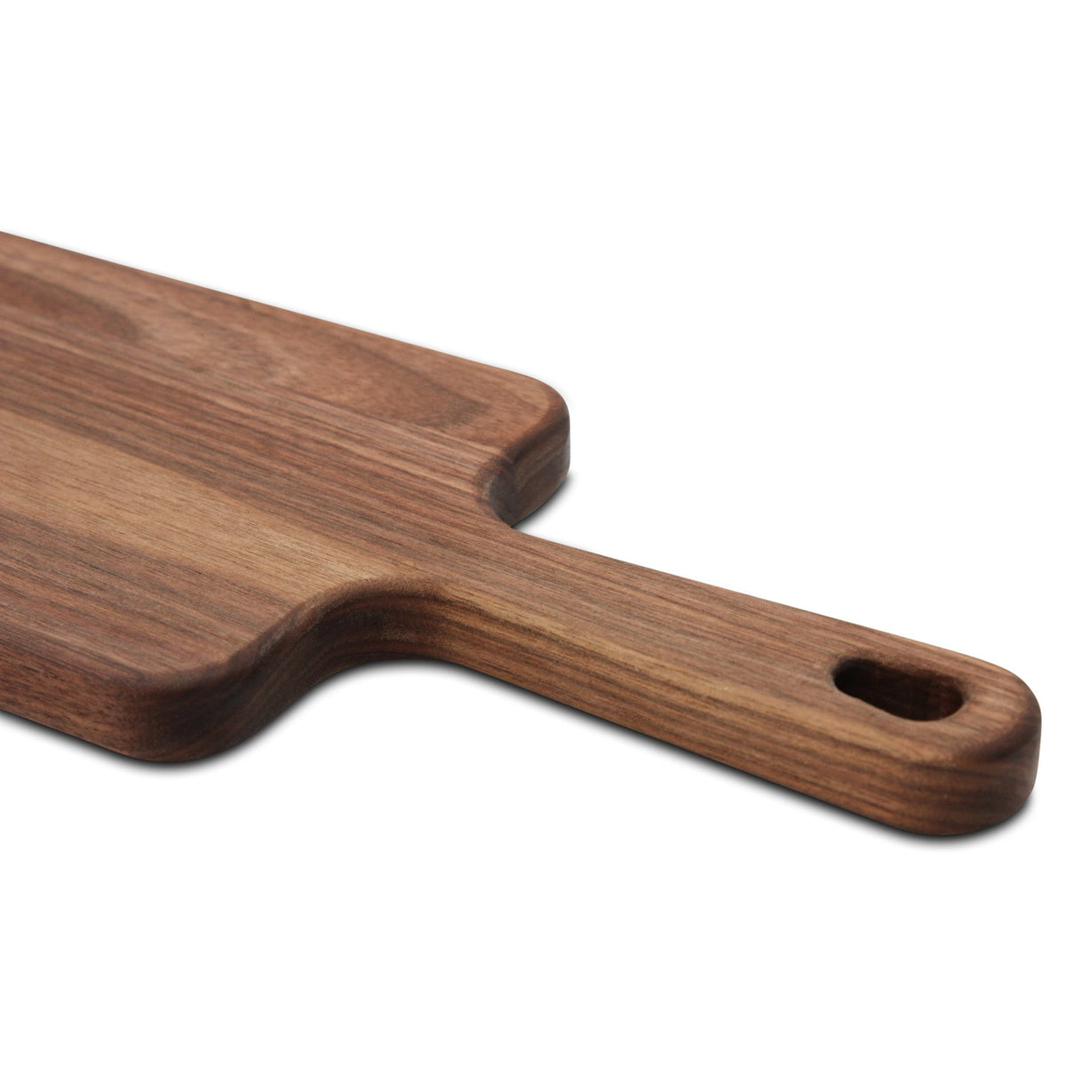 Refine Kitchenware Walnut Paddle Cutting Board With Handle