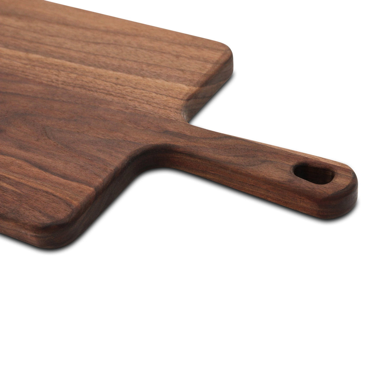 Refine Kitchenware Walnut Paddle Cutting Board With Handle