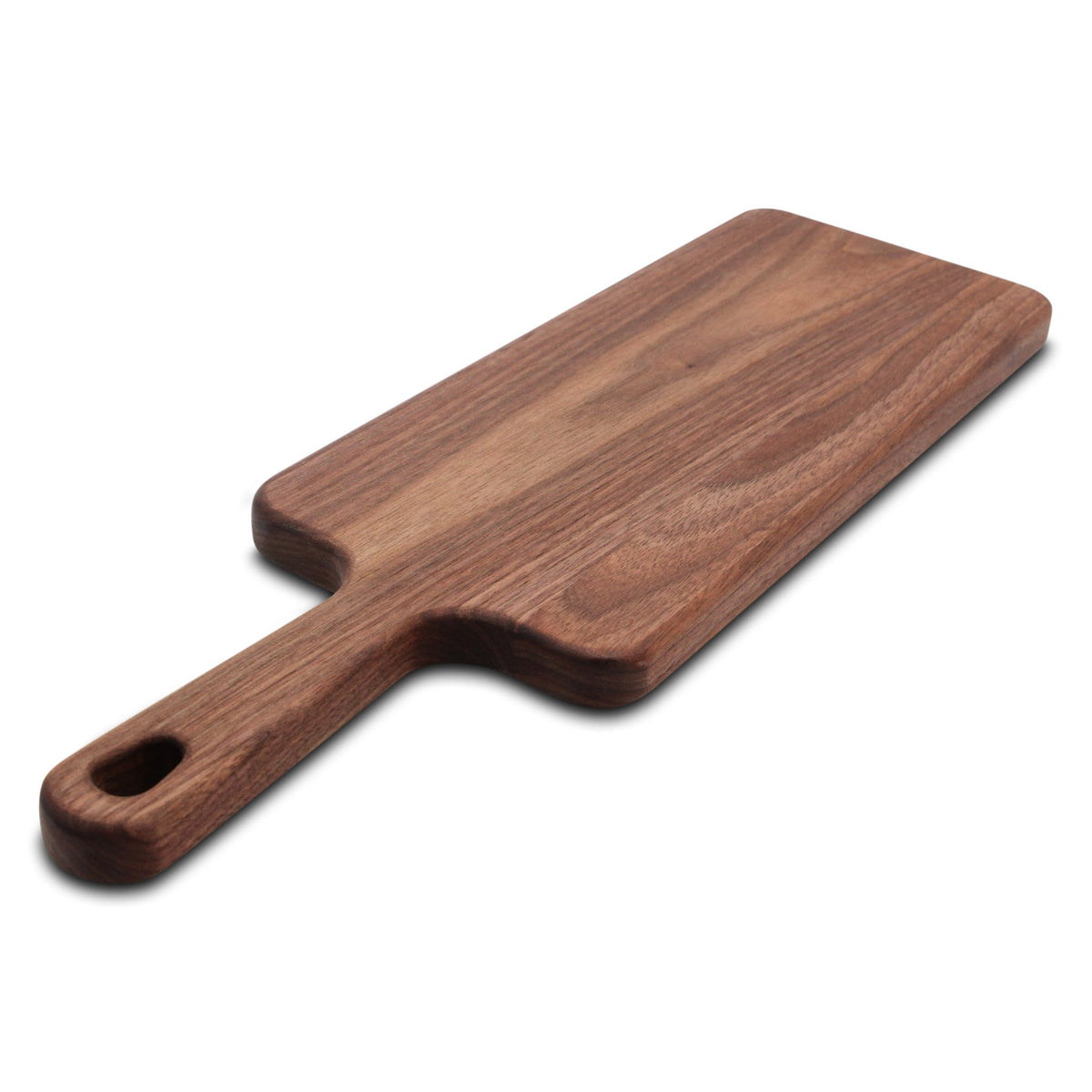 Refine Kitchenware Walnut Paddle Cutting Board With Handle