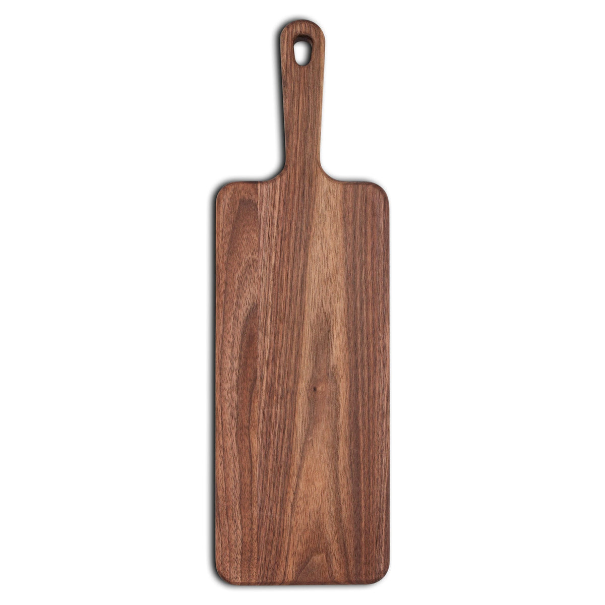 Refine Kitchenware Walnut Paddle Cutting Board With Handle