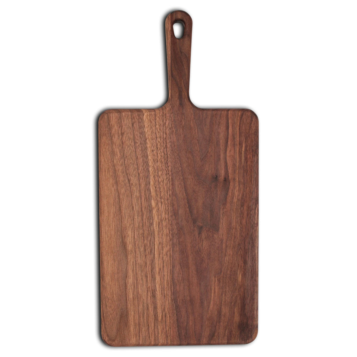 Refine Kitchenware Walnut Paddle Cutting Board With Handle