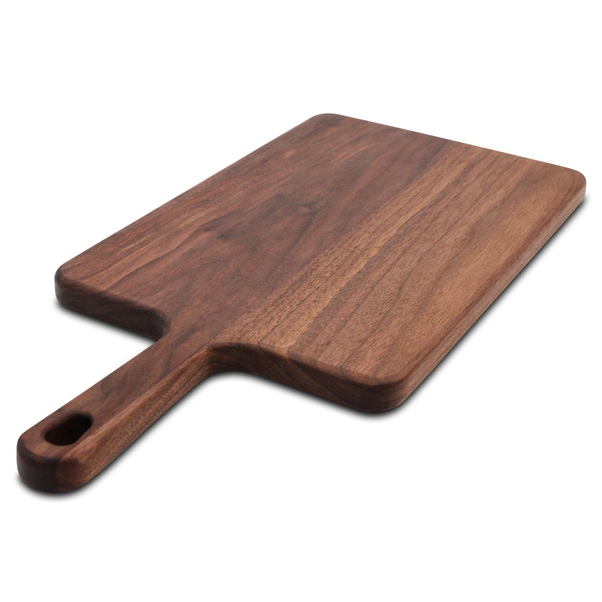 Refine Kitchenware Walnut Paddle Cutting Board With Handle
