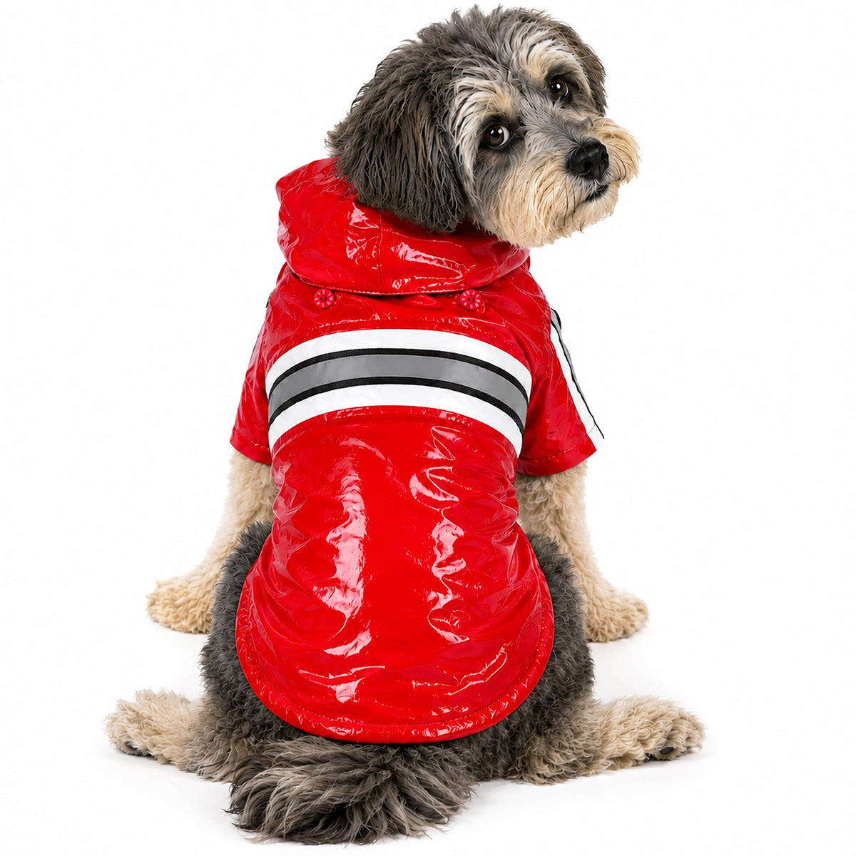 Reflective Waterproof Dog Raincoat