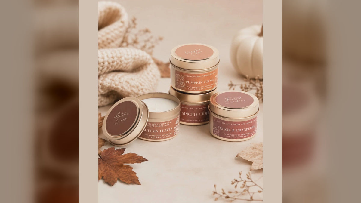 Freedom Studios fall candle gift set