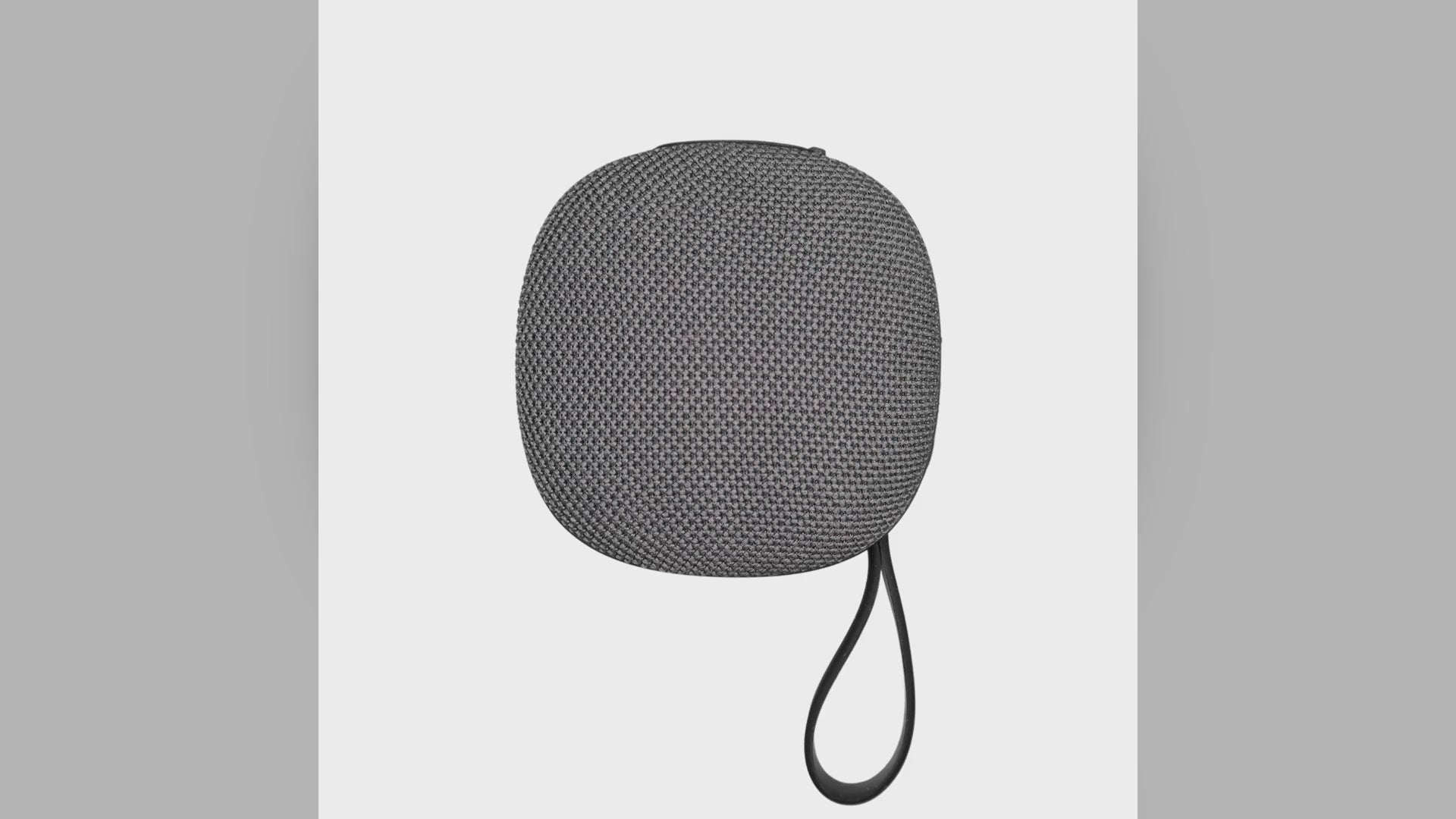 A Talon Golf Eagle magnetic Bluetooth speaker in black and white