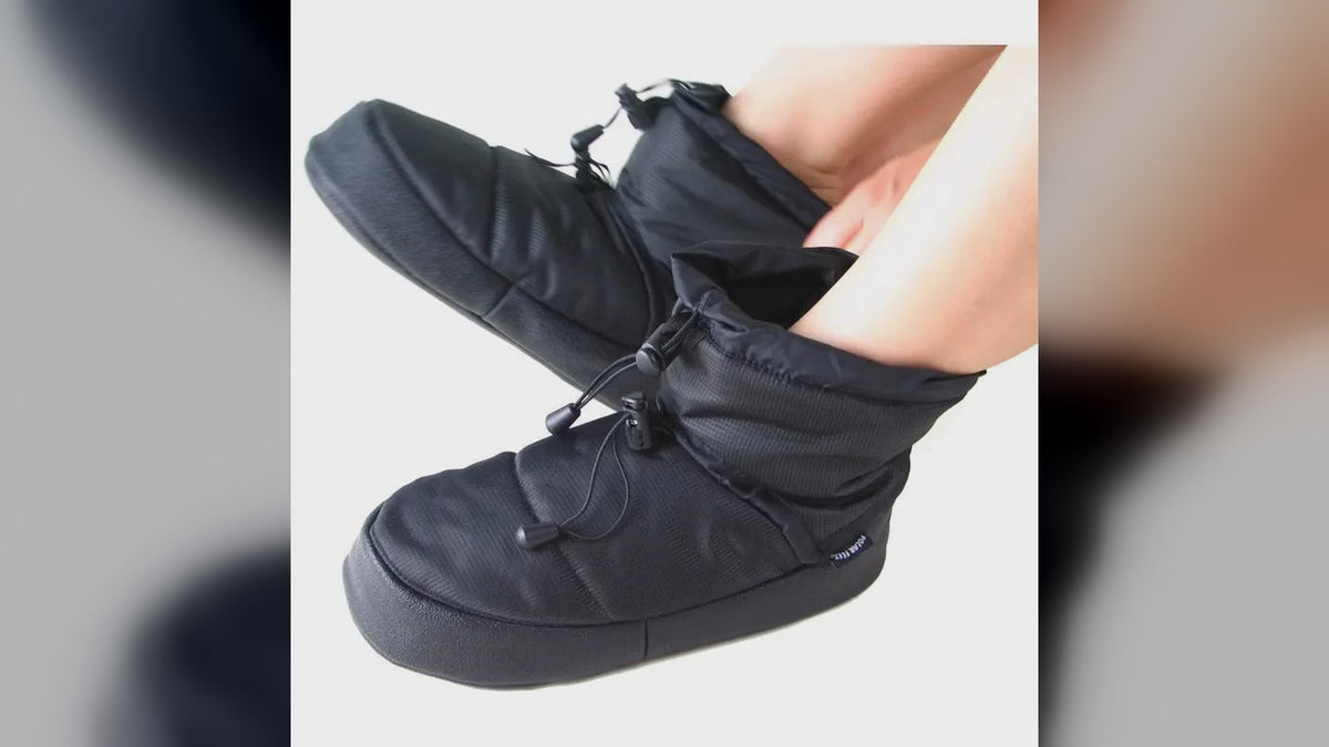 Polar Feet Camp Booties, Black