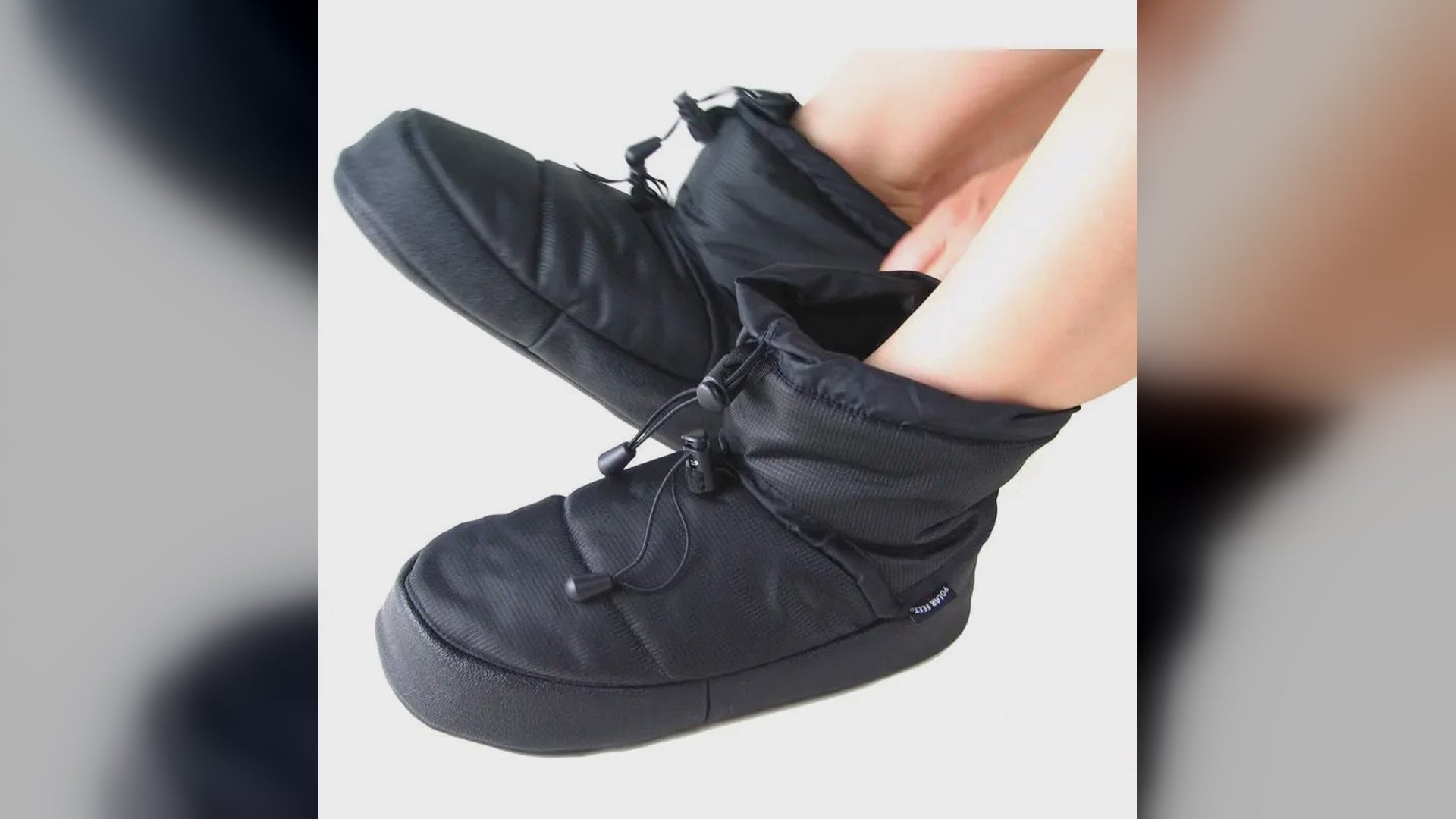 Polar Feet Camp Booties, Black