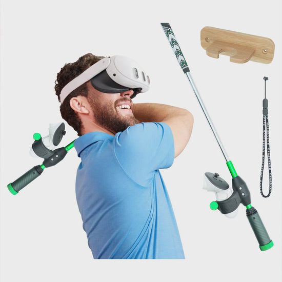 DeadEyeVR DriVR Elite Chrome VR golf club