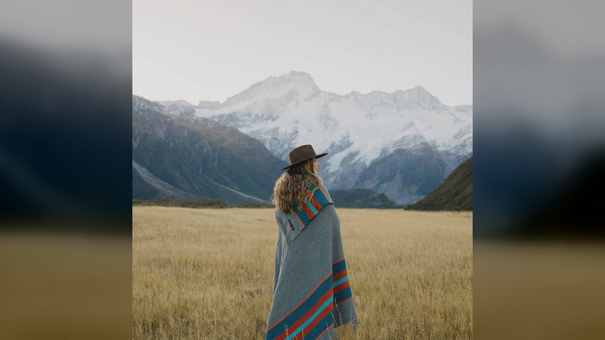 Sackcloth and Ashes Camp Rapids blanket