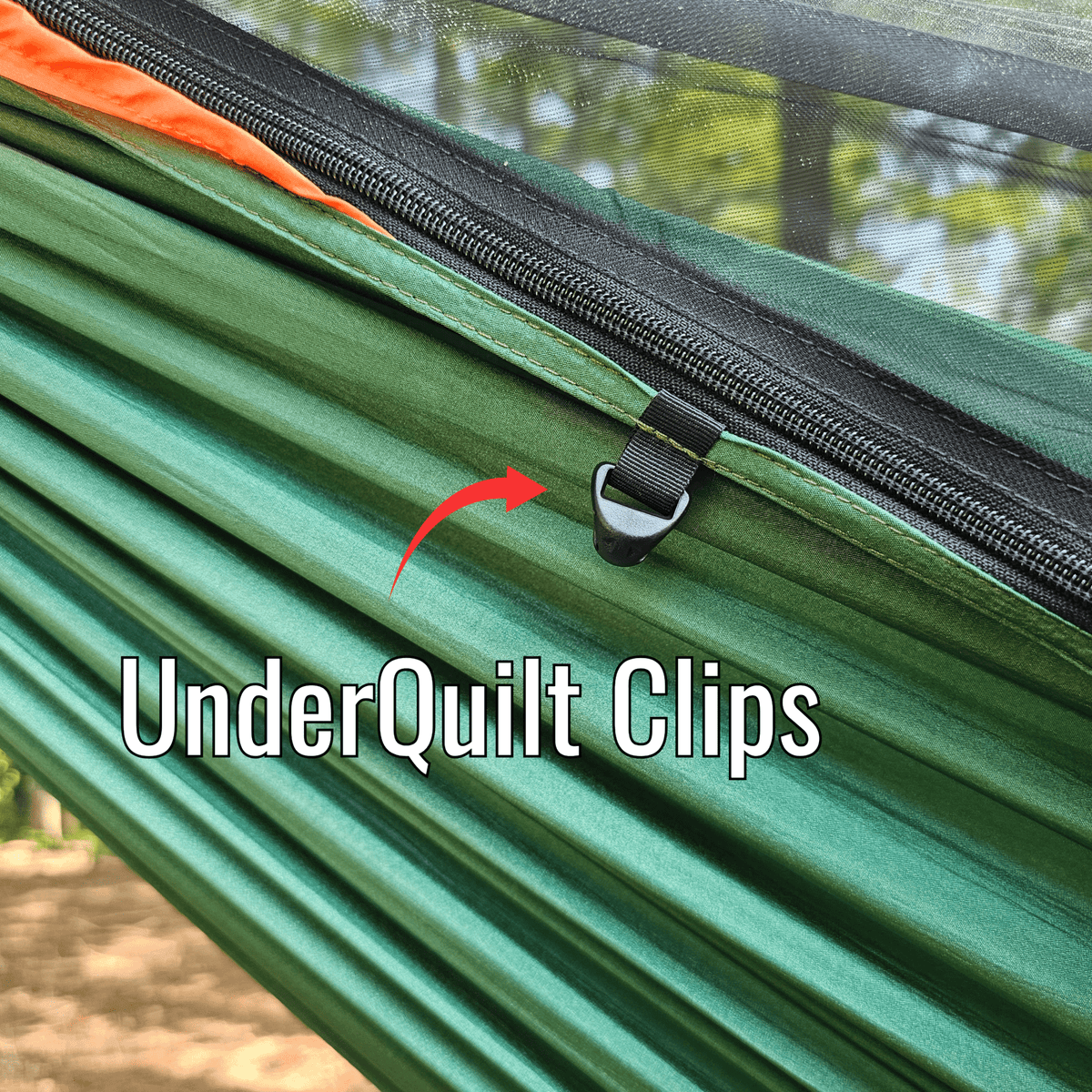 Hanging High Hammocks REM Hammock with Bug Net
